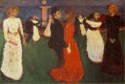 Edvard Munch The Dance of Life. oil painting on canvas